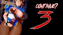 1boy 1girls 3d acrolexxx acrolust animated ass ass_focus balls_slapping_ass big_ass big_balls big_breasts big_penis breast_grab breasts breasts_out brown-haired_female brown_hair capcom chun-li clothed_female_nude_male continue? dark-skinned_male dark_skin defeated defeated_heroine domination female female_penetrated game_over handjob instant_loss_2koma interracial interracial_sex koikatsu koikatsu_(medium) larger_female male male/female male_penetrating male_penetrating_female mating_press pantyhose sex small_but_hung small_dom_big_sub sound sound_effects spiked_bracelet straight_sex street_fighter tagme thick_ass thick_thighs video