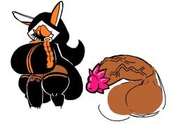 1futa bunny_futa bunny_girl dark-skinned_futa futa_only futanari huge_breasts huge_cock hyper hyper_breasts orange_eyes original_character rabbit rabbit_futa rabbit_girl rocketrubyz tagme thick_thighs veiny_penis