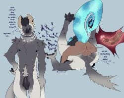 2026 anal anal_sex animal_humanoid anthro anthro_penetrated anus arknights arm_tuft artist_name athletic athletic_anthro athletic_male before_and_after biped bottomless bottomless_humanoid bottomless_male cheek_tuft chest_tuft clothed clothing collar collar_only crotch_tuft curled_tail dialogue digital_drawing_(artwork) digital_media_(artwork) duo ear_piercing elbow_tuft ethan_(arknights) eyebrow_piercing facial_piercing facial_tuft feet foreskin from_front_position front_view fur fur_tuft genitals half-erect hand_on_hip head_tuft hi_res hindpaw hip_tuft holding_clothing holding_object humanoid humanoid_genitalia humanoid_on_anthro humanoid_penetrating humanoid_penetrating_anthro humanoid_penetrating_male humanoid_penis hypergryph internal internal_anal interspecies looking_at_viewer lying male male/male male_penetrating_anthro markings missionary_position moan moaning_name narrowed_eyes neck_tuft nerunaur nipples nude nude_anthro nude_male on_back paws penetration penile penile_penetration penis piercing prostate_stimulation rear_view reptile_tail scalie scalie_humanoid sex shoulder_tuft speech_marker spot_(arknights) spots spotted_body spotted_fur studio_montagne tail text tuft unretracted_foreskin