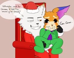 blush bulge christmas dialogue erection gay gnar holidays humanoid_penis kled league_of_legends male mezzanine penis riot_games testicles uncut yaoi young