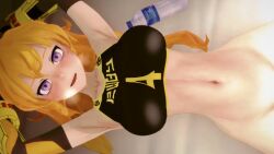 yang xiao long from rwby by logang45