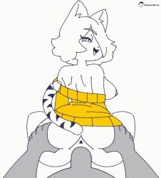animated anthro anthro_female anthro_penetrated anus ass ass_crack ass_focus ass_grab asshole back back_view backshots big_ass big_breasts big_butt big_nipples big_penis big_thighs blank_background bouncing_breasts breasts_out butt_crack butt_focus butt_grab cum cum_drip cum_flood cum_flooding cum_in_pussy cum_inside cumshot dark-skinned_male ejaculation ejaculation_while_penetrated eyebrows_visible_through_hair faceless_male fat_ass fat_cock gif hand_on_ass hands_on_ass looking_at_partner looking_at_viewer looking_back looking_pleasured male/female mouse penetrating penetrating_pov penetration penetration_from_behind penis point_of_view pov pov_hands pov_male pov_sex pussy pussy_juice pussy_juice_drip rat rishmimu sex sex_from_behind sideboob smile smiley_face smiling_at_partner smiling_at_viewer spinning suzu_(rishmimu) tiger_ears tiger_girl tiger_tail vagina vaginal_fluids vaginal_insertion vaginal_penetration vaginal_sex voider_(artist) voiderino voidovoiderino white_background white_body white_fur white_hair yellow_sweater