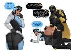 helldiver (helldivers) from helldivers by blackout (artist)