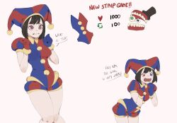 pomni (the amazing digital circus) from the amazing digital circus by kamii momoru