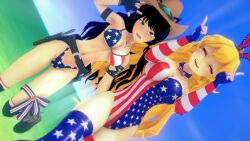American Flag Bikini Rule 34 Image