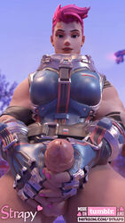 zarya from overwatch by strapy