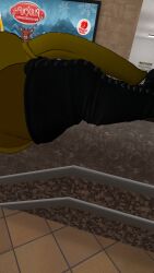 3d anthro black_hair breasts buckteeth bunny_ears bunny_girl cumflated_belly cumflation drinking_cum five_nights_at_freddy's fnaf fnia fredina's_nightclub full_belly full_of_cum furry futa_only futanari green_eyes horse_penis horsecock massive_ass massive_breasts satisfaction satisfied satisfied_look satisfied_smile solo spring_bonnie_(fnaf) swallowed_every_drop truemuffin vrchat yellow_balls yellow_cock yellow_fur yellow_penis yellow_skin yellow_tuft