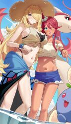 cynthia (pokemon) from game freak by haerge
