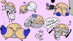 black hole (bfdi) from battle for dream island by objecthewhen2