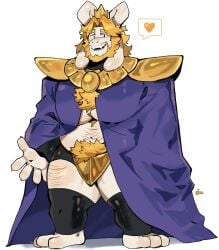 asgore dreemurr from undertale by graysheartart