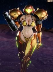 armored samus from metroid by smitty34