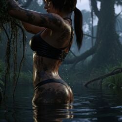 lara croft from tomb raider by leshay7