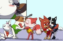 candle fox from bluey (series) by caluriri
