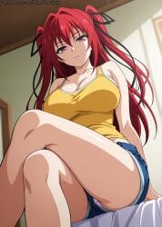 naruse mio from shinmai maou no testament by mr geroiniy