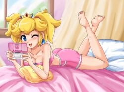 princess peach from mario (series) by sigurdhosenfeld