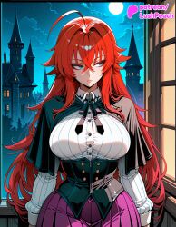 rias gremory from high school dxd by lushpeach