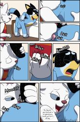 bandit heeler from bluey (series) by caluriri