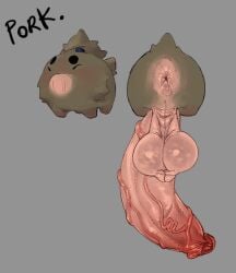 pork (utaro uta) fan art