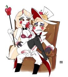 charlie morningstar from hazbin hotel by spec almond