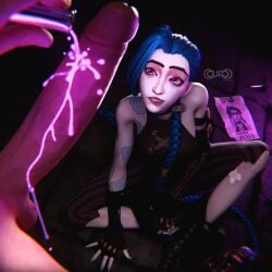 arcane jinx from arcane by ouro3d