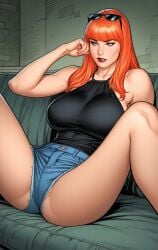 mary jane watson from marvel by eepol