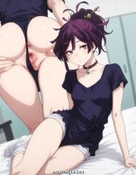 ai_generated anal anime_girl blush cute cute_girl female hentai jigokuraku multiple_views nipples pantyhose petite petite_body petite_breasts petite_female pussy shy small_breasts solo_female spread_ass spread_pussy teen teen_girl teenage_girl uncensored underwear uniwaifu wet_pussy yuzuriha_(jigokuraku)