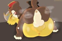 anthro anus ass bad_anatomy balls bellhop canelitabunny dark_deception dark_deception:_chapter_1 dark_deception:_chapter_2 deadly_decadence furry gay gold_watchers kissing monkey monkey_boy monkey_business murder_monkey socks