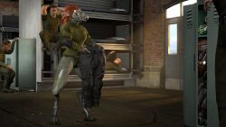 3_fingers 3_toes 3d_(artwork) absurd_res alien anthro anthro_focus armor avian barely_visible_genitalia barely_visible_vulva barracks beak bed boots bottomless bottomless_anthro bottomless_female bottomwear breasts bunk_bed camel_toe clothed clothing digital_media_(artwork) digitigrade exercise feather_hair feathered_crest feathers feet female female_anthro fingers footwear furniture genitals grey_body group halo_(series) head_crest hi_res holding_bottomwear holding_clothing holding_object holding_pants human jacket kig-yar light_body light_skin locker looking_at_another male mammal marines microsoft non-mammal_breasts offscreen_character orange_body orange_feathers panties pants pompilus-sfm pseudo_hair pull-up_(exercise) pupils scalie sharp_teeth shoes slit_pupils solo_focus spurs_(anatomy) t'vaoan teeth toes topwear underwear unsc vulva wedgie xbox_game_studios yellow_eyes