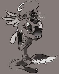 2026 3_toes angel anthro anthro_on_anthro anthro_penetrated anthro_penetrating anthro_penetrating_anthro back_wings biped bodily_fluids bottomless bottomless_anthro bottomless_male bottomwear bovid bow_tie breath canid canid_demon canine caprine carrying_another carrying_partner cherub claws closed_eyes clothed clothed_anthro clothed_female clothed_male clothing collin_(helluva_boss) cum cum_from_mouth cum_in_mouth cum_inside cum_on_face demon digitigrade duo eyebrows face_mounting fan_character feathered_wings feathers feet fellatio female female_anthro female_penetrated fingerless_gloves fur genital_fluids gloves greyscale hair half-closed_eyes halo handwear hellaverse hellhound helluva_boss hoof_hands hooves hotpants interspecies larger_female larger_penetrated long_sleeves male male/female male_anthro male_penetrating male_penetrating_female mammal molly_(violetechoes) monochrome mythological_canine mythological_creature mythology narrowed_eyes open_mouth oral oral_penetration penetration penile penile_penetration penis_in_mouth sex sheep shirt shorts size_difference smaller_male snout soulcentinel tail teeth thick_eyebrows thong toe_claws toes tongue topless topless_anthro topless_female topwear underwear unguligrade wings wool_(fur) wool_hair