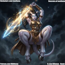 ai_assisted ai_generated alien_girl athena demon demon_girl demon_horns demon_tail devil devil_horns devil_tail draenei draenei_female draenei_paladin draenei_priest draenei_shaman goddess graenei monster_girl reincarnation succubus succubus_horns succubus_tail tiefling tiefling_girl world_of_warcraft xoathena