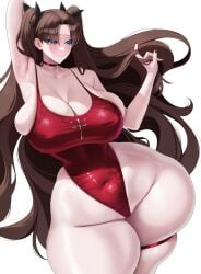 rin tohsaka from fate (series) by luunamito