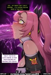 ahoge ai_generated begging belle_(zenless_zone_zero) black_choker black_jacket black_ribbons cant_take_it_anymore cave choker choking cleavage close_up comic comic_strip comics corruption corruption_(ahegao) cropped_jacket crying crystal crystals cum_drip cum_overflow curvy dark_background deeper deepthroat degradation despair detached_sleeves detailed_drool detailed_goo detailed_saliva dirty_talk dominant_monster dripping drooling energy_sparks exposed_midriff face_fuck female female_only femsub filthy_slut fingerless_gloves forced_deepthroat forced_expression forced_fellatio forced_oral from_below gagging glowing_crystals glowing_eyes glowing_purple glowing_purple_glow goo_girl goo_tentacles gooey green_eyes green_text hair_ribbon heart-shaped_pupils heart_choker horrified_expression hot_and_wet huge_tentacle_cock implied_cum_in_mouth implied_cumshot impossible_insertion itll_tear_me_apart large_breasts large_insertion long_hair looking_at_viewer low_angle massive_tentacle midriff mind_break mind_control mind_controlled monster monster_cock monster_girl montana812 mouth_full multiple_panels namecalling nicole_demara nsfw open_mouth oral oral_penetration personal_cock_sleeve pink_hair pleading possessed possession pov pov_eye_contact purple_goo purple_light purple_lightning purple_tentacle purple_text red_eyes restrained saliva size_difference slime slime_girl sobbing solo speech_bubble sticky struggling swallow_deeper sweat sweatdrops tears tears_streaming_down_face tentacle tentacle_cock tentacle_fuck tentacle_in_mouth tentacle_penetration text thick_aether thick_goo thick_thighs throat_bulge throat_distension throat_fuck twintails verbal_humiliation voluptuous white_crop_top wide_eyes wide_hips yellow_text zenless_zone_zero zzz