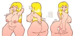 princess peach from mario (series) by birbchuck