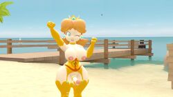 1futa 3d 3d_(artwork) alternate_version_available balls balls_bra beach big_breasts big_thighs blue_eyes boardwalk breasts collar corset crown curvy earrings elbow_gloves flower_earrings futa_only futanari garter_straps ginger_hair gladehope gloves kabalmystic_(style) light-skinned_futa light_skin lips looking_at_viewer mario_(series) nail_polish nintendo one_eye_closed open_mouth orange_balls_bra orange_collar orange_corset orange_elbow_gloves orange_garter_straps orange_gloves orange_nail_polish orange_nails orange_stockings orange_thighhighs outdoors penis princess_daisy shoulder_length_hair solo stockings thick thick_hips thick_thighs thighhighs thighs wide_hips wink winking_at_viewer