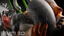 kitty kat (the bad guys) from the bad guys by bbas 3d