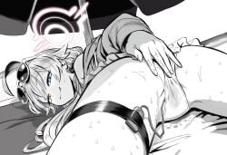 hoshino (blue archive) from blue archive by kunitoro (artist)