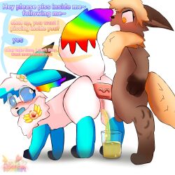eevee from nintendo by xevie eevee (artist)