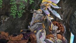 1boy 1futa 3d animated commissioner_upload cum cum_inside cum_while_penetrated cumflated_belly cumflation futa_penetrated futanari juneaujumbles male_on_futa nokko_(warframe) reverse_cowgirl_position tagme video warframe yareli_(warframe) yareli_prime_(warframe)
