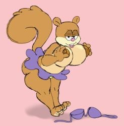 sandy cheeks from nickelodeon by fuzefurry