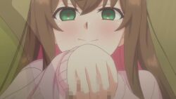 1boy 1girls 2023 about_to_cum age_difference animated blush blushing erect_penis erection female green_eyes handjob happy happy_female hentai jerkingoff_another long_hair longer_than_10_seconds male masturbating_other older_male_and_younger_female ova penis pink_penis_tip premature_ejaculation ribbon ribbon_in_hair shorter_than_30_seconds showten smile smiling stepfather_and_stepdaughter studio_1st tanetsuke_ojisan_to_ntr_hitozuma_sex_the_animation tease teasing veiny_penis video voluptuous_female