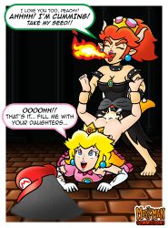 bowsette from mario (series) by the moss-man