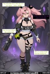 ai_generated angry_expression belle_(zenless_zone_zero) belt black_choker black_jacket black_ribbons black_thighhighs boots cameltoe cave choker choking_threat cleavage combat_boots comic comic_strip comics corruption corruption_(ahegao) cropped_jacket crotch_focus crystal crystals curvy dark_background degradation detached_sleeves dirty_talk dominant_male exposed_midriff female female_only femsub fingerless_gloves frilled_panties from_below frown full_body garter_straps girl glaring glowing_crystals glowing_eyes goo green_eyes green_text gun hair_ribbon heart_choker holding_gun implied_male implied_rape implied_sex implied_tentacle_sex large_breasts little_slut long_hair looking_at_viewer low_angle midriff mind_break mind_control mine monster monster_girl montana812 multiple_views namecalling nicole_demara nipples_visible_through_clothing nsfw owned panties pink_hair pistol pouch purple_text slime slime_girl slut solo speech_bubble sticky tentacle tentacle_penetration tentacle_restraint tentacles_on_female text thick_aether thick_goo thick_thighs thigh_strap thighhighs tight_cunt torn_clothes torn_panties torn_pants twintails underboob upskirt verbal_humiliation visible_panties voluptuous weapon white_crop_top white_panties wide_hips yellow_text zenless_zone_zero zzz
