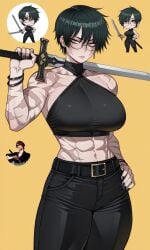 maki zenin from jujutsu kaisen by santigod4k
