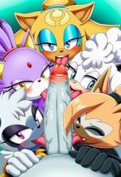 blaze the cat from sonic (series)