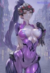 widowmaker from overwatch by marshalperv