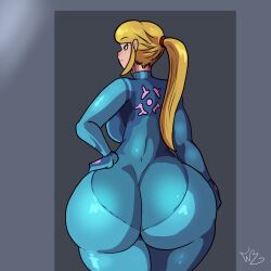 samus aran from metroid by bikowolf1