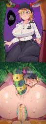 anal anal_insertion anal_penetration anal_sex animatronic animatronic_male animatronics big_ass blonde blonde_female blonde_hair blonde_hair_female clothed clothed_female dialogue diforland double_penetration five_nights_at_freddy's five_nights_at_freddy's:_security_breach freddy_(fnaf) glamrock_freddy_(fnaf) green_eyes huge_breasts human instant_loss_2koma kneeling large_breasts looking_at_penis mechanical_penis montgomery_gator_(fnaf) multiple_boys multiple_males multiple_penises penis ponytail rape robot security_guard sex straight sweat sweatdrop sweating vaginal vaginal_insertion vaginal_penetration vaginal_sex vanessa_(fnaf)