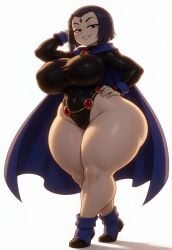 teen_titans teen_titans_go rachel_roth raven_(dc) raven_(teen_titans) solo solo_focus solo_female 1girls 1girl 1female voluptuous voluptuous_female voluptuous_body brasil_louco tagme breasts big_breasts big_ass big_butt bubble_ass bubble_butt large_breasts large_ass ass female_only dominant_female dominant seductive seductive_look seductive_smile seducing seducing_viewer looking_at_viewer ai_generated white_background sexy sexy_body sexy_pose shortstack simple_background thick_ass thick_body thick_butt curvaceous thick_thighs curvy_body curvy curvy_figure fat_ass fat_butt fat_female cute mature_female mature mature_woman chubby clothed clothed_female fully_clothed teenager teenage_girl teen teen_girl dc dc_comics