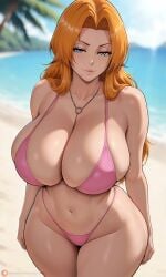 matsumoto rangiku from bleach by shiroiai