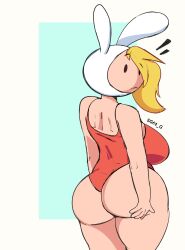 fionna the human girl from adventure time by sg64